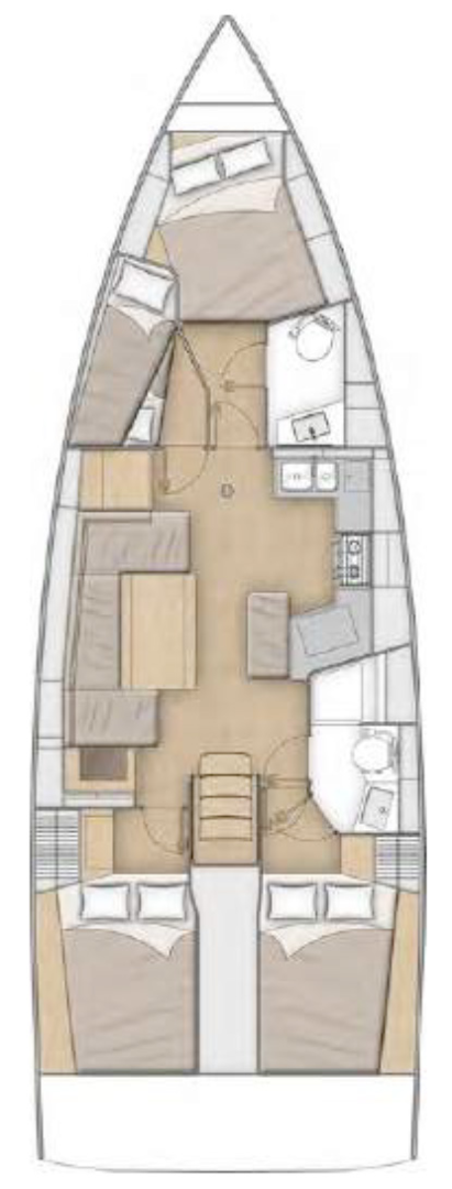 Pronájem lodi Alimos lákavé ceny Oceanis 40.1