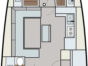 Pronájem Plachetnice v Frenchtown -Dufour Dufour 470