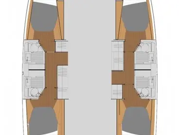 Fountaine Pajot Astrea 42 jednotlivci a charterové společnosti v Frenchtown