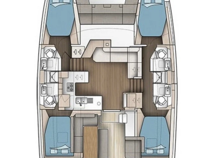 Pronájem jachty v Road Town -Fountaine Pajot Astrea 42 na Samboatu