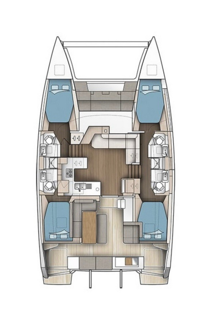 Pronájem jachty v Road Town -Fountaine Pajot Astrea 42 na Samboatu