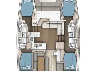 Pronájem jachty v Road Town -Fountaine Pajot Astrea 42 na Samboatu