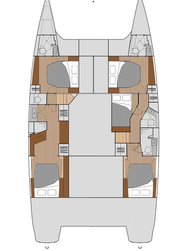 Pronájem jachty v Frenchtown -Fountaine Pajot Saba 50 na Samboatu