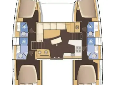 Lagoon Lagoon 42 jednotlivci a charterové společnosti v Mahé