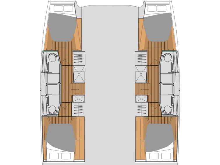 Fountaine Pajot Elba 45 jednotlivci a charterové společnosti v Mai Khao
