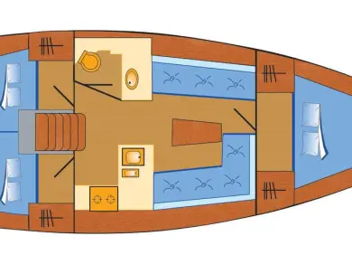 Pronajmout si Bavaria Cruiser 37 v Heiligenhafen