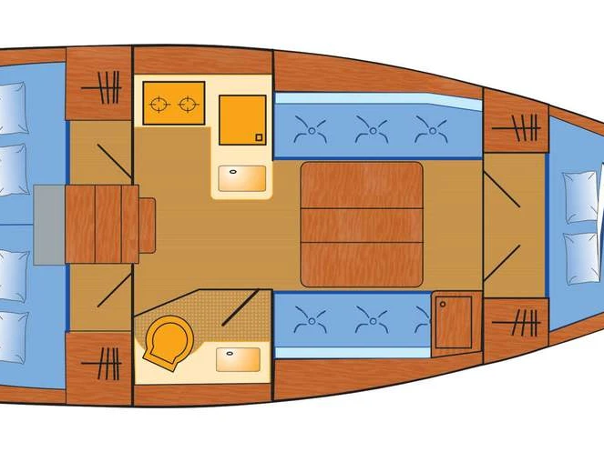 Pronájem lodi Dufour Dufour 350 Grand Large v Flensburg na Samboatu