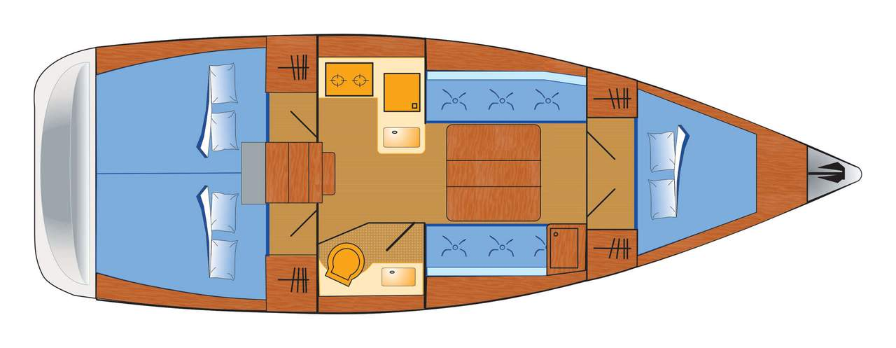 Pronájem lodi Dufour Dufour 350 Grand Large v Flensburg na Samboatu