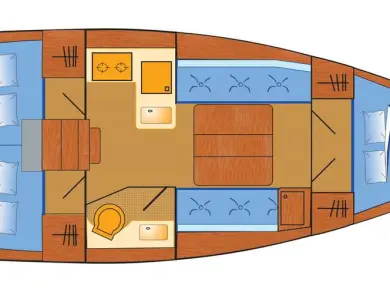 Pronájem lodi Dufour Dufour 350 Grand Large v Flensburg na Samboatu