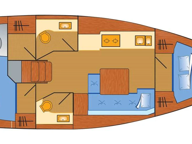 Pronájem Plachetnice Dufour s licencí