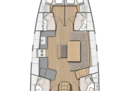 Bénéteau Oceanis 46.1 jednotlivci a charterové společnosti v Cala d'Or