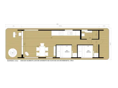 Pronájem Říční loď v Fürstenberg/Havel -WOMA Woma D13