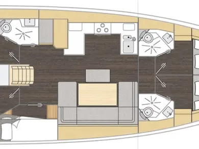Pronájem Plachetnice v Fethiye -Bavaria Bavaria C46