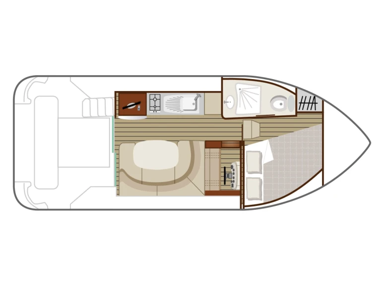 Pronájem Motorová loď v Amieira -Nicols Yacht Nicols Estivale Duo