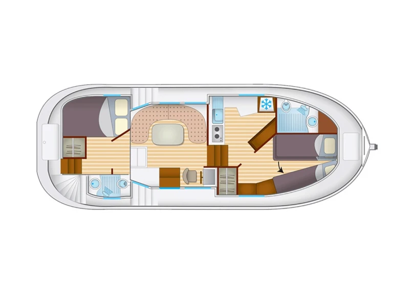 Pronájem jachty v Montesquieu-Lauragais -Pénichette Pénichette 1020 FB na Samboatu