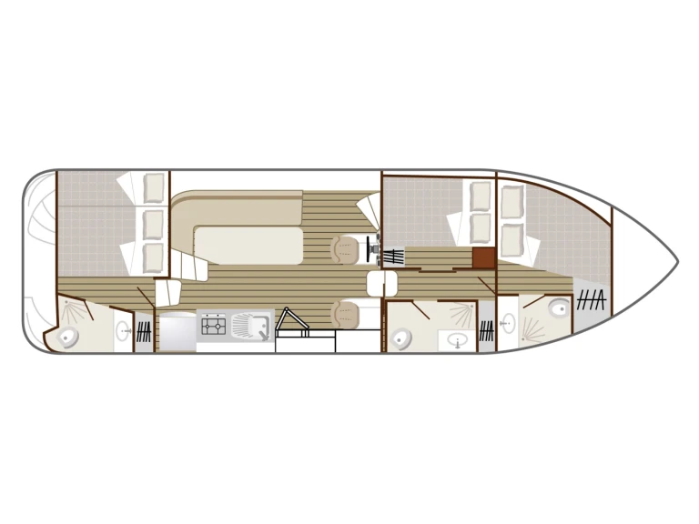 Pronajmout Motorová loď se skipperem či ne Nicols Yacht v Amieira