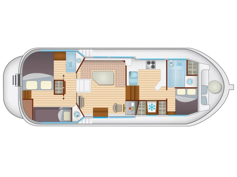 Pénichette Pénichette 1165 FB jednotlivci a charterové společnosti v Argens-Minervois
