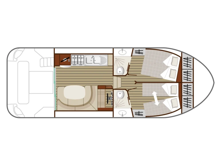 Motorová loď k pronájmu v Le Somail za nejlepší cenu