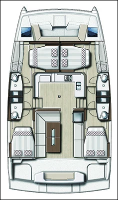 Pronájem Katamarán v Bormes-les-Mimosas -Bali Bali Catspace Voile