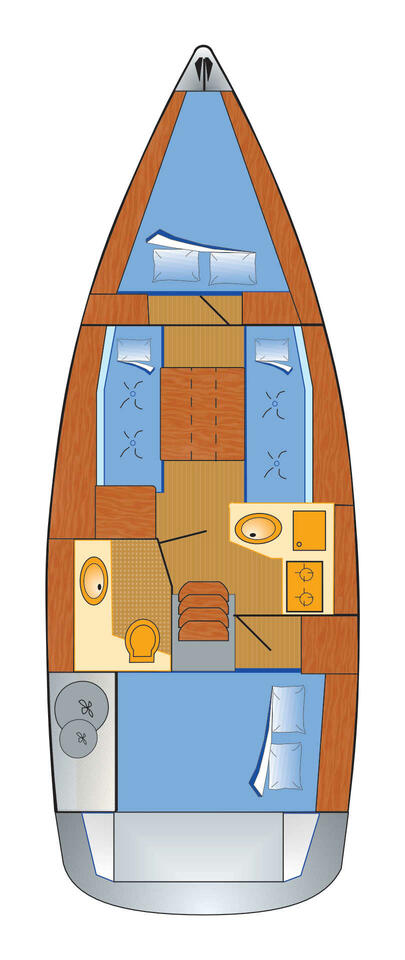 Pronajmout si Jeanneau Sun Odyssey 30i v Barth