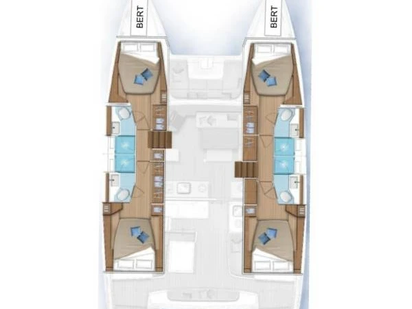 Pronájem jachty v Road Town -Lagoon Lagoon 46 na Samboatu