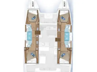 Pronájem jachty v Road Town -Lagoon Lagoon 46 na Samboatu