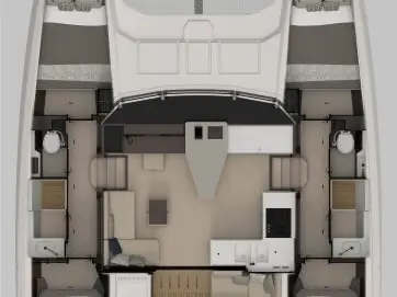 Pronájem Katamarán v Road Town -Nautitech Nautitech 44 Open