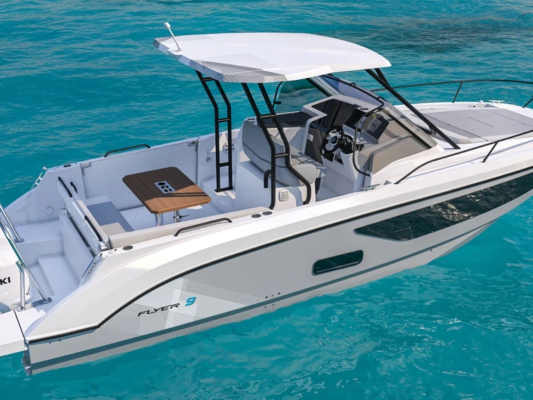Pronájem lodi Saint Raphael lákavé ceny Flyer 9 sundeck pilot edition