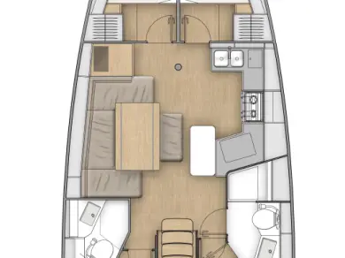 Pronájem jachty v Fethiye -Bénéteau Oceanis 40.1 na Samboatu