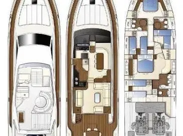 Pronajmout si Ferretti Ferretti Yachts 681 v Split