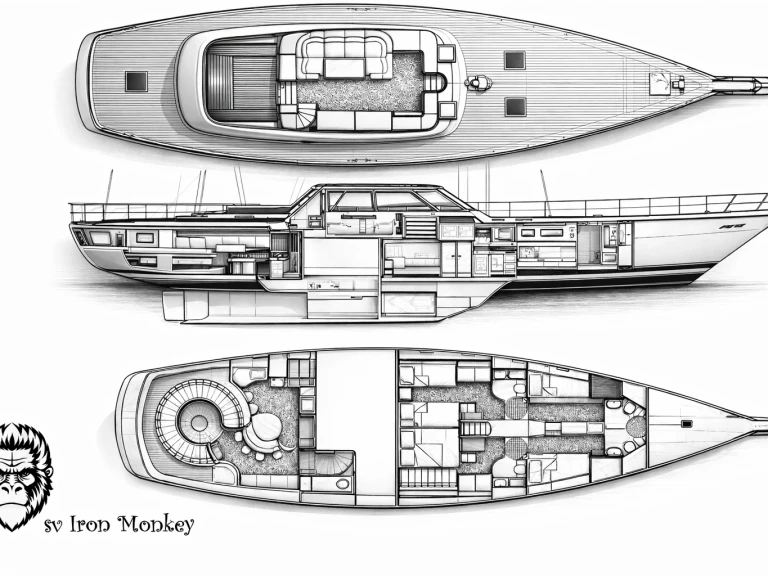 Pronájem Plachetnice v Svět -Jongert 22D