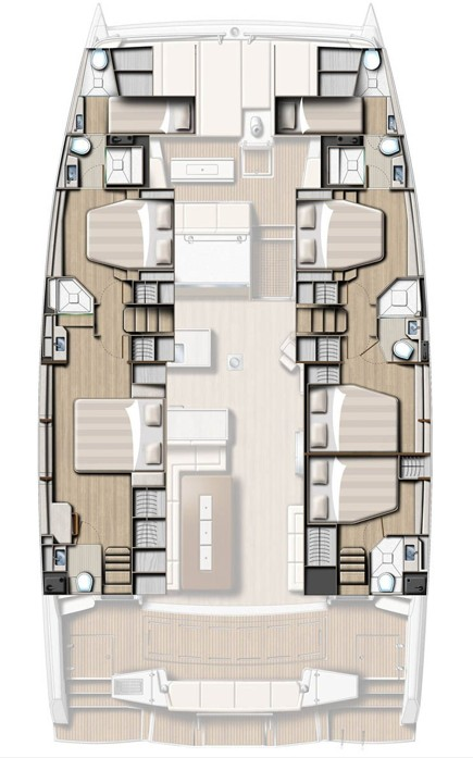 Pronajmout si Bali Bali 5.4 v Road Town