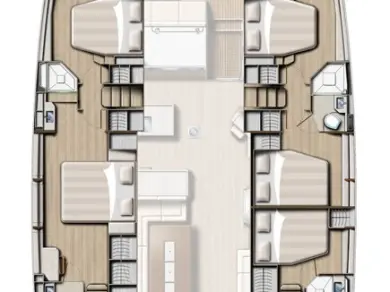 Pronajmout si Bali Bali 5.4 v Road Town