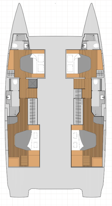 Fountaine Pajot Aura 51 jednotlivci a charterové společnosti v Road Town