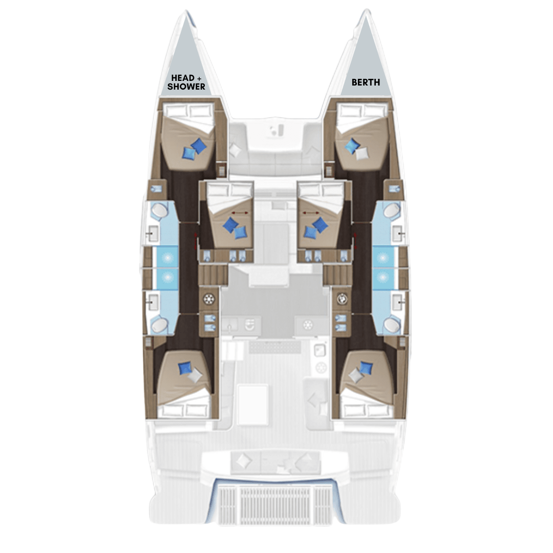 Katamarán k pronájmu v Road Town za nejlepší cenu