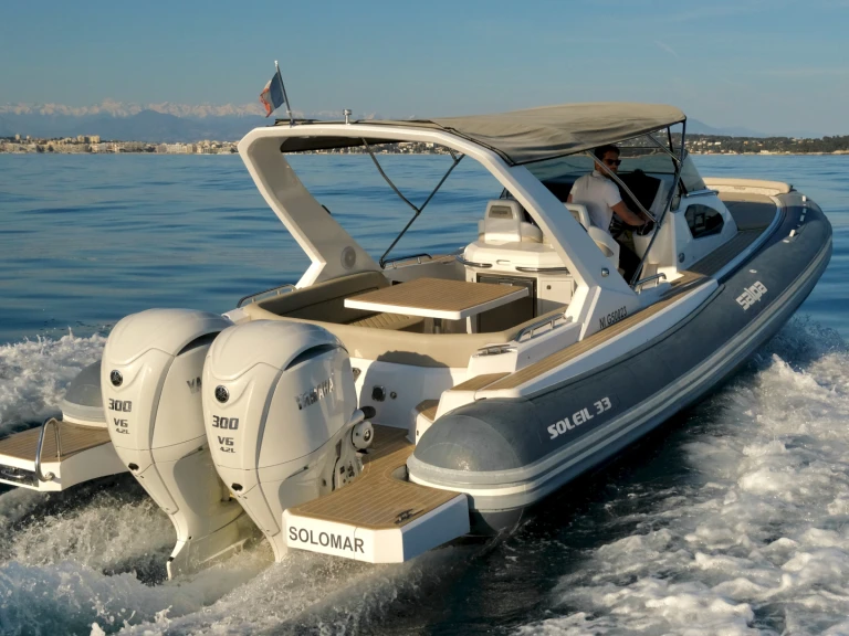 Pronájem Polotuhá loď v Juan-les-Pins -Salpa salpa 33