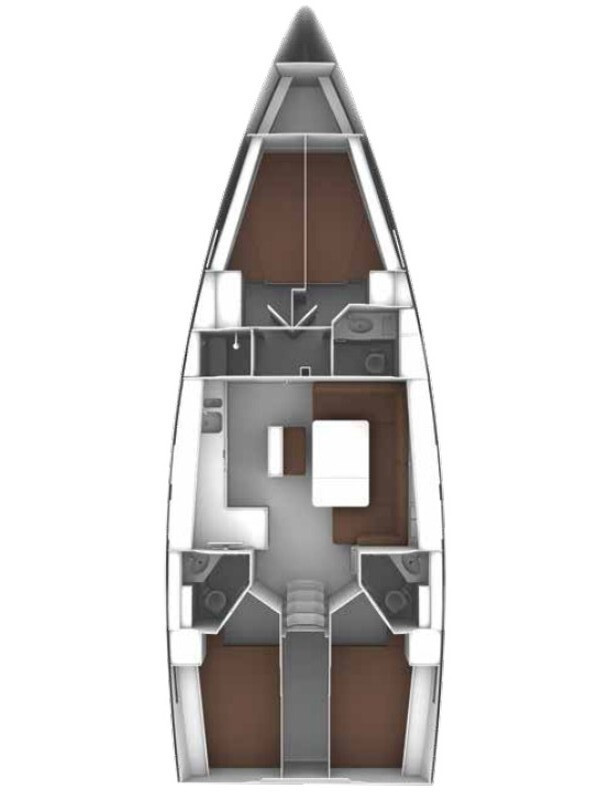 Bavaria Cruiser 46 Style jednotlivci a charterové společnosti v Lavrio