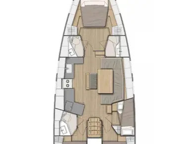 Pronájem lodi Bénéteau Oceanis 46.1 v Alimos na Samboatu