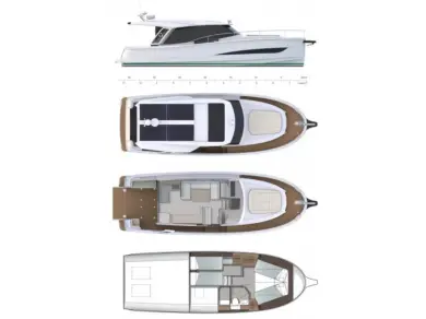 Pronájem Jachta v Biograd Na Moru -Greenline Yachts Greenline 39