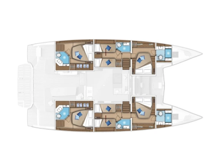 Pronájem lodi Lagoon Lagoon 55 v Olbia na Samboatu