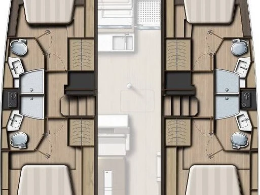 Pronájem lodi Bali Bali 4.4 v Trogir na Samboatu