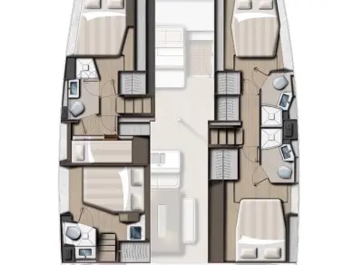 Pronájem lodi Alimos lákavé ceny Bali 4.6