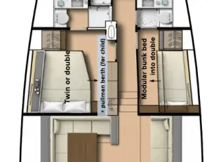 Pronájem jachty v Kaštela -Cnb-Yachts CNB 76 na Samboatu