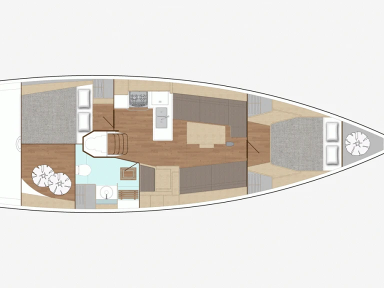 Pronájem jachty v Lavrio -X-Yachts X-Yachts X4.0 na Samboatu
