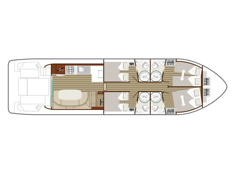 Pronájem Motorová loď v Kerkdriel -Nicols Yacht Nicols Octo Fly