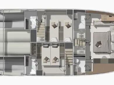 Pronájem lodi 2 PRESTIGE M48 v Ajaccio na Samboatu