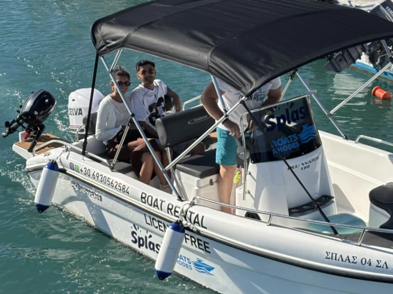 Pronájem jachty v Faliraki -Poseidon Blu Water 170 na Samboatu