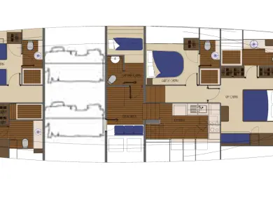 Pronájem Plachetnice Custom Made s licencí