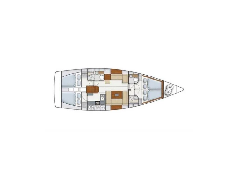 Pronájem lodi Hanse Hanse 445 v Fethiye na Samboatu