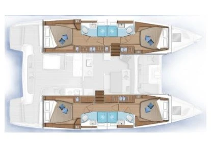 Pronajmout Katamarán se skipperem či ne Lagoon v Gouvia